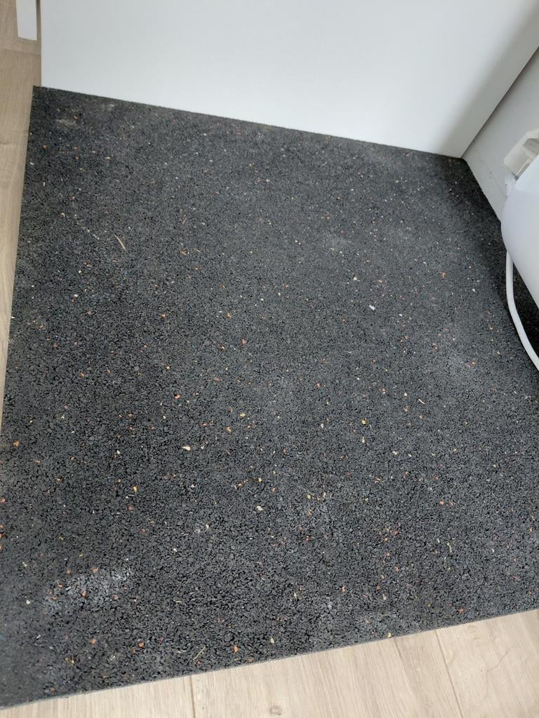 Stabilisatie mat 2x voor wasmachine / droger zgan 60x60x1, Ophalen, Zo goed als nieuw