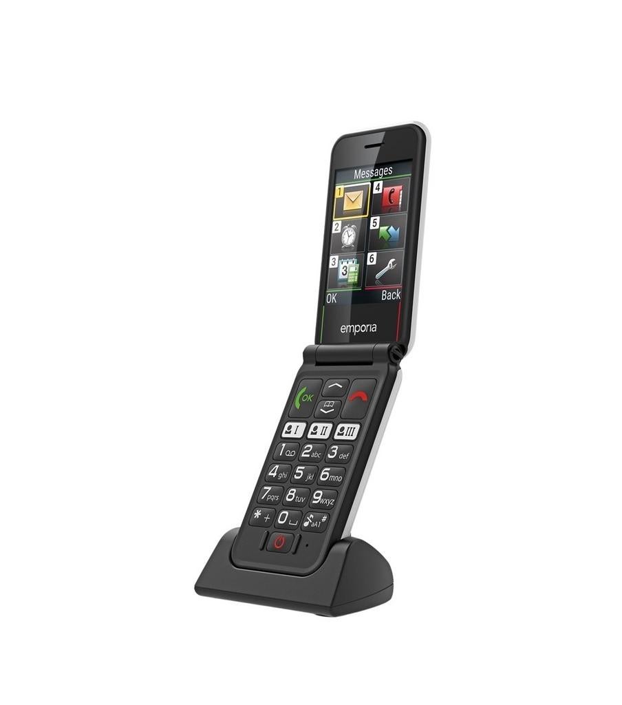 Emporia Simplicity Glam Senioren Telefoon Wit - Grote Knoppe, Telecommunicatie, Mobiele telefoons | Overige merken, Geen camera