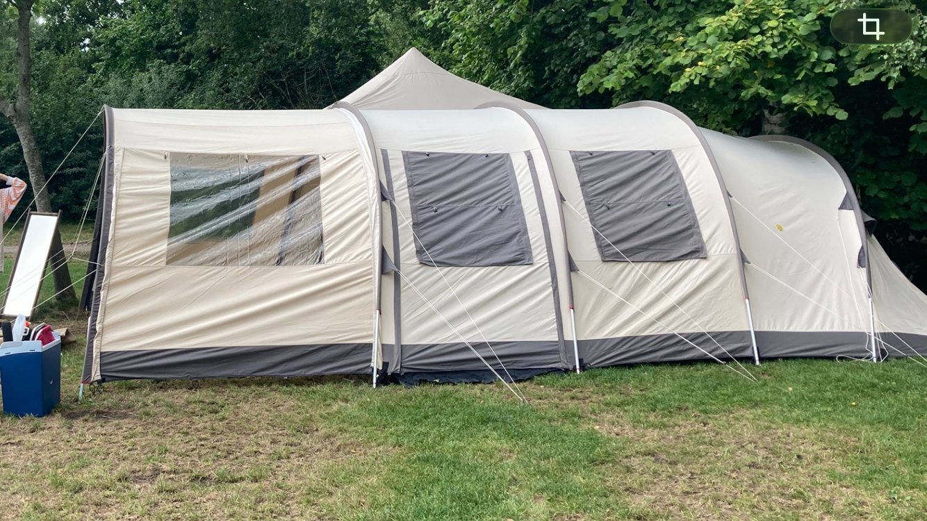 Base Camp Albato 6 Deluxe tent - ruime gezinstent, Ophalen, Gebruikt, Tot en met 6