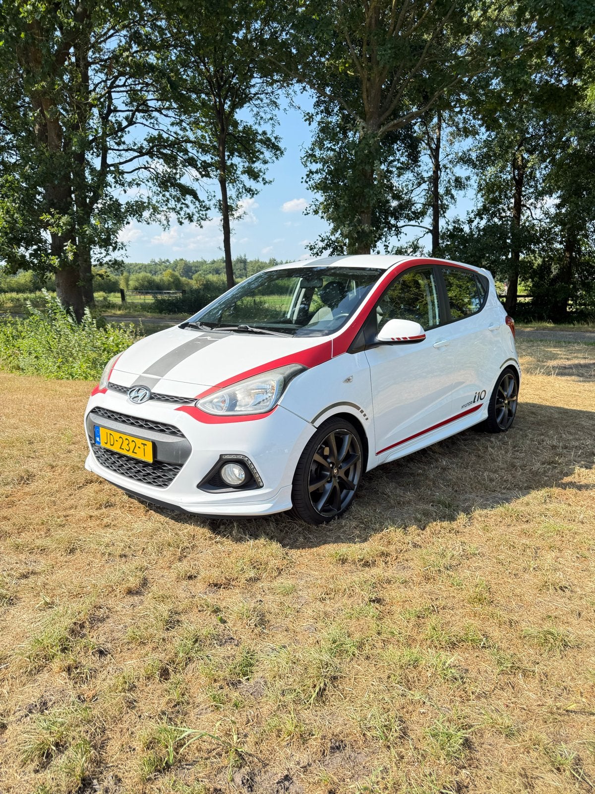 Hyundai i10 sport nieuwe APK, Auto's, Wit, Particulier, Geïmporteerd, 87 pk