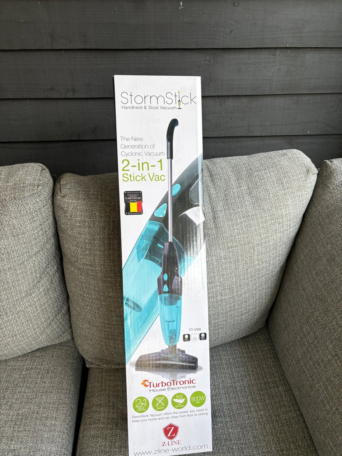 StormStick 2-in-1 Steelstofzuiger & Kruimeldief - Nieuw, Overige merken, Nieuw, Ophalen of Verzenden, Geschikt voor harde vloeren