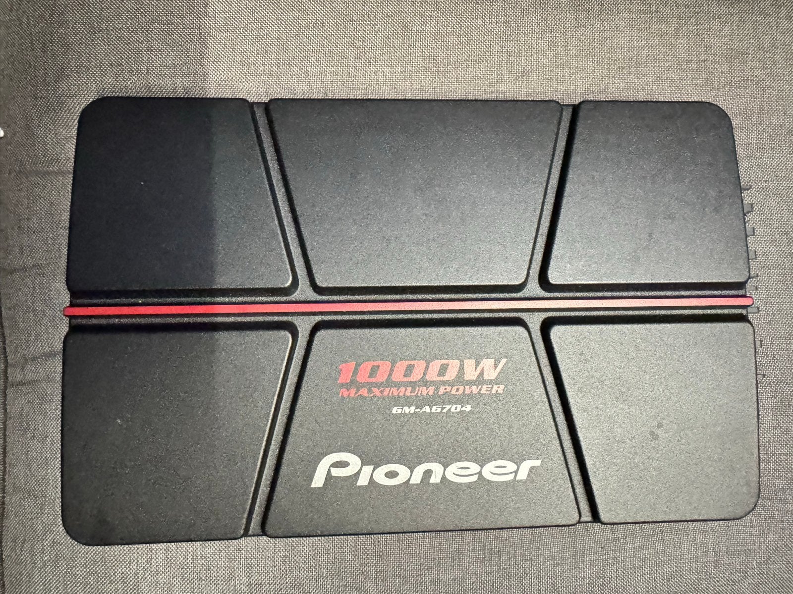 Pioneer GM-A6704 1000W 4kanaals versterker zo goed als nieuw, Auto diversen, Ophalen of Verzenden, Zo goed als nieuw