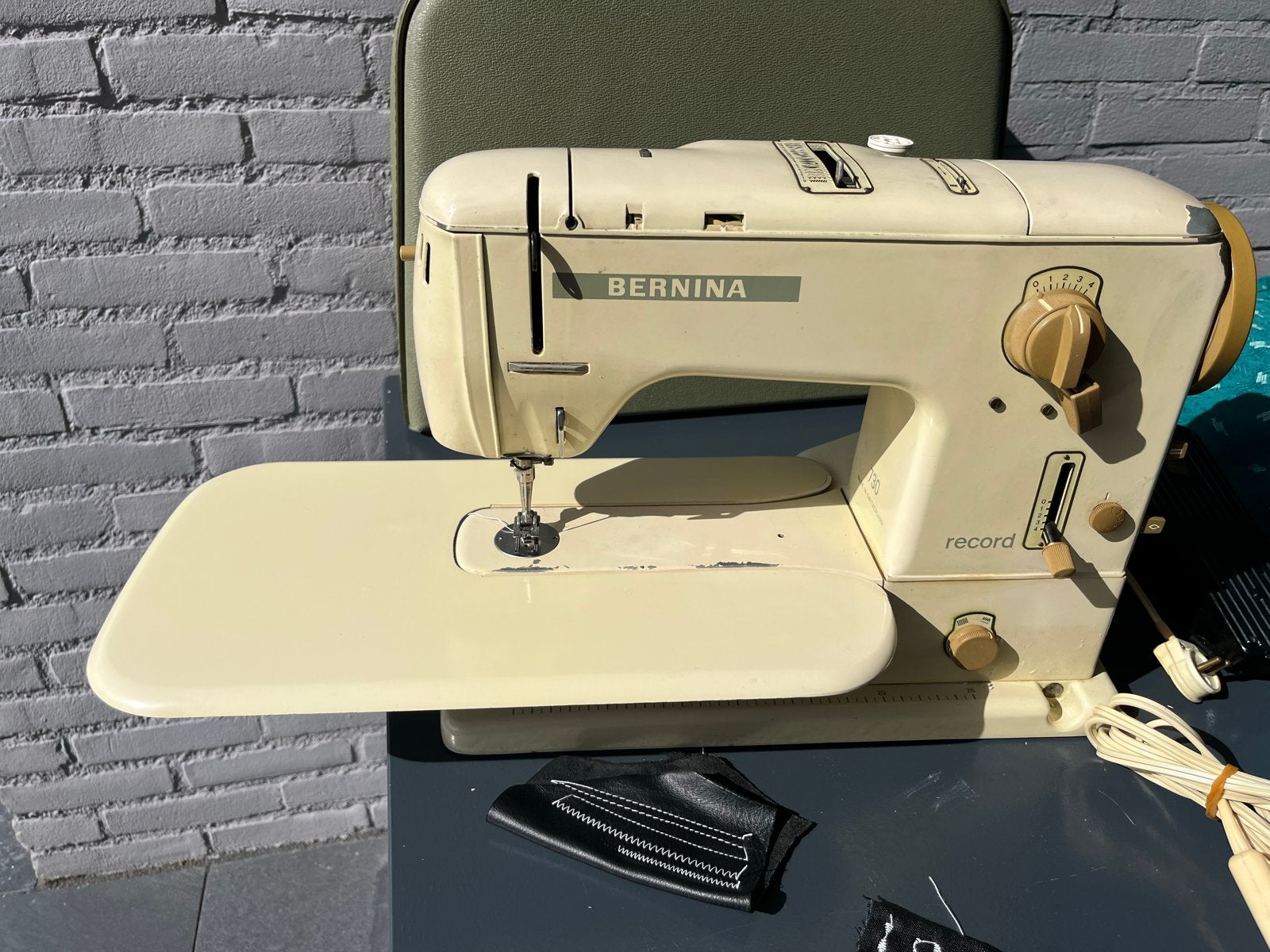 Bernina Record 730 Naaimachine - Vintage en Functioneel, Ophalen of Verzenden, Gebruikt, Naaimachine, Bernina