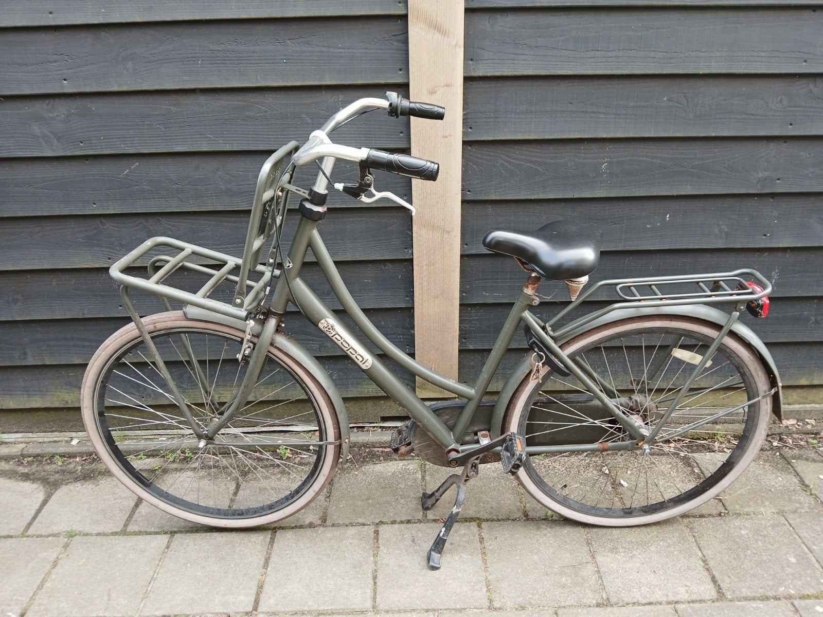 Popal Daily Dutch fiets - 3 versnellingen, 28 inch, 50cm, Gebruikt, Versnellingen, 50 tot 53 cm, Ophalen