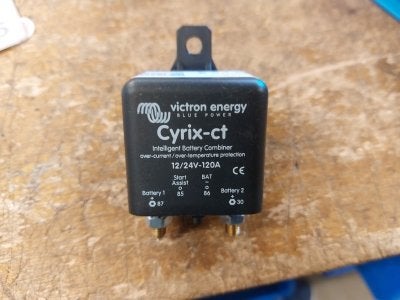 Cyrix-ct 12V/24V 120 A relais, Watersport en Boten, Niet ingevuld, Gebruikt, Niet ingevuld, Niet ingevuld