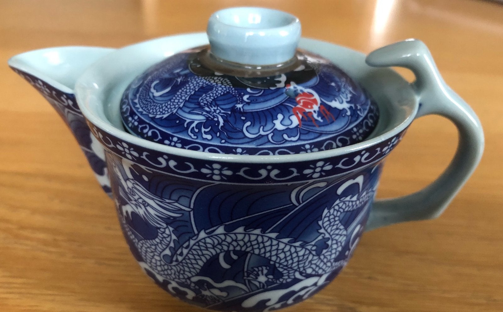 Japans theepotje, diameter 9 cm , nieuw!, Ophalen of Verzenden
