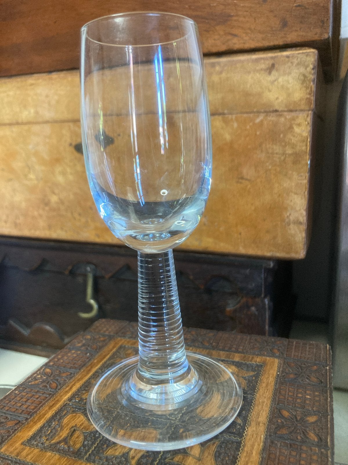 Port/Sherryglas Cristal D’Arques Durand Strech 13 cm, Antiek en Kunst, Antiek | Glas en Kristal, Ophalen of Verzenden