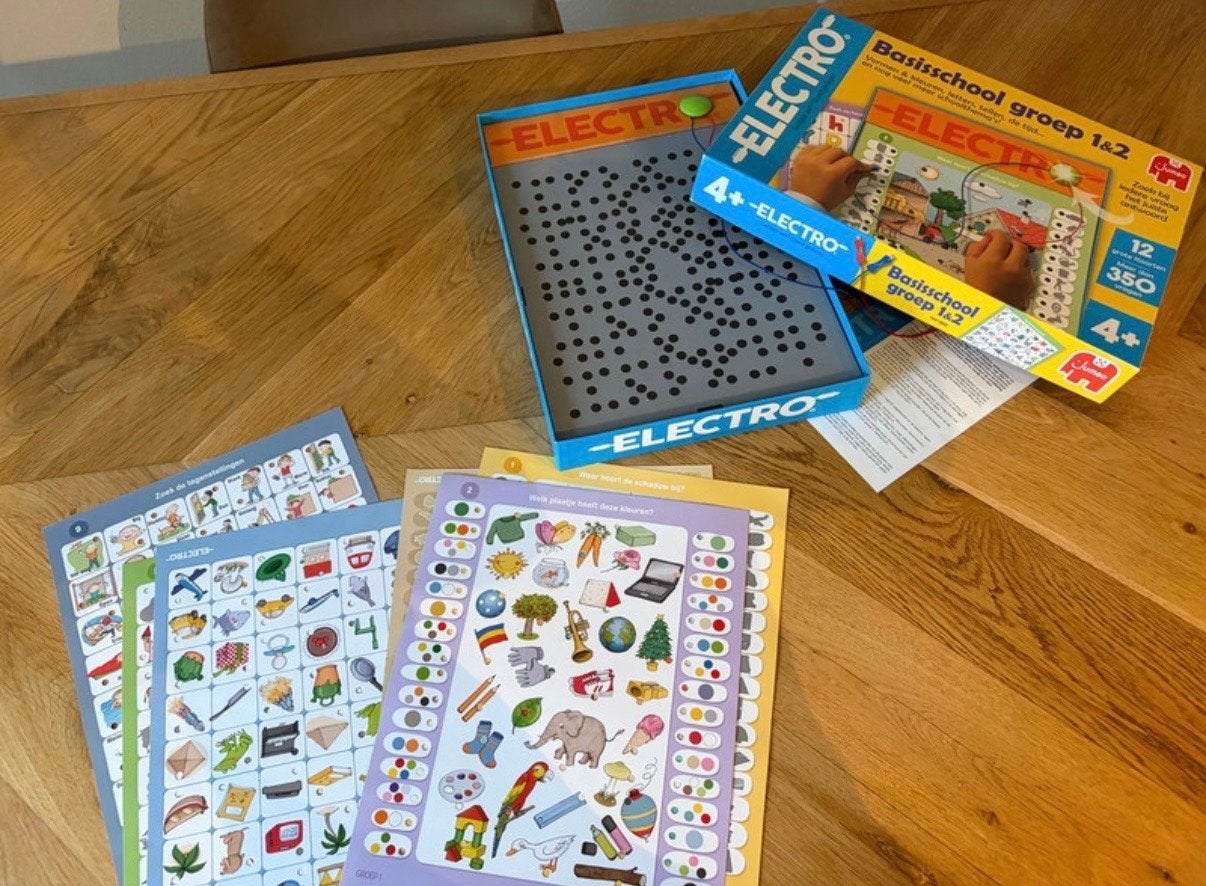 Educatieve Spellen en Puzzels: Electro, Mini Loco, Piraten, Ophalen of Verzenden, Meer dan 50 stukjes, Gebruikt, 4 tot 6 jaar