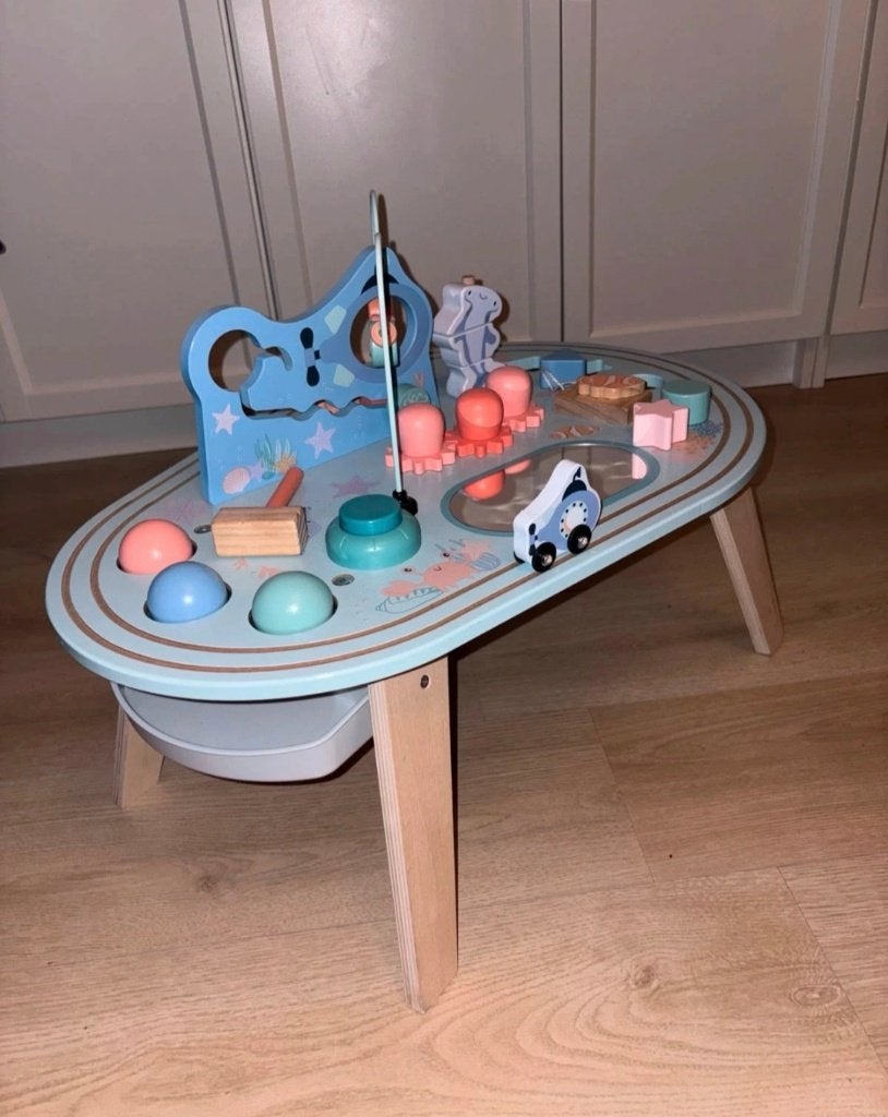 Speeltafel Lupilu, Ophalen of Verzenden, Zo goed als nieuw, Meubelstuk of Keukentje
