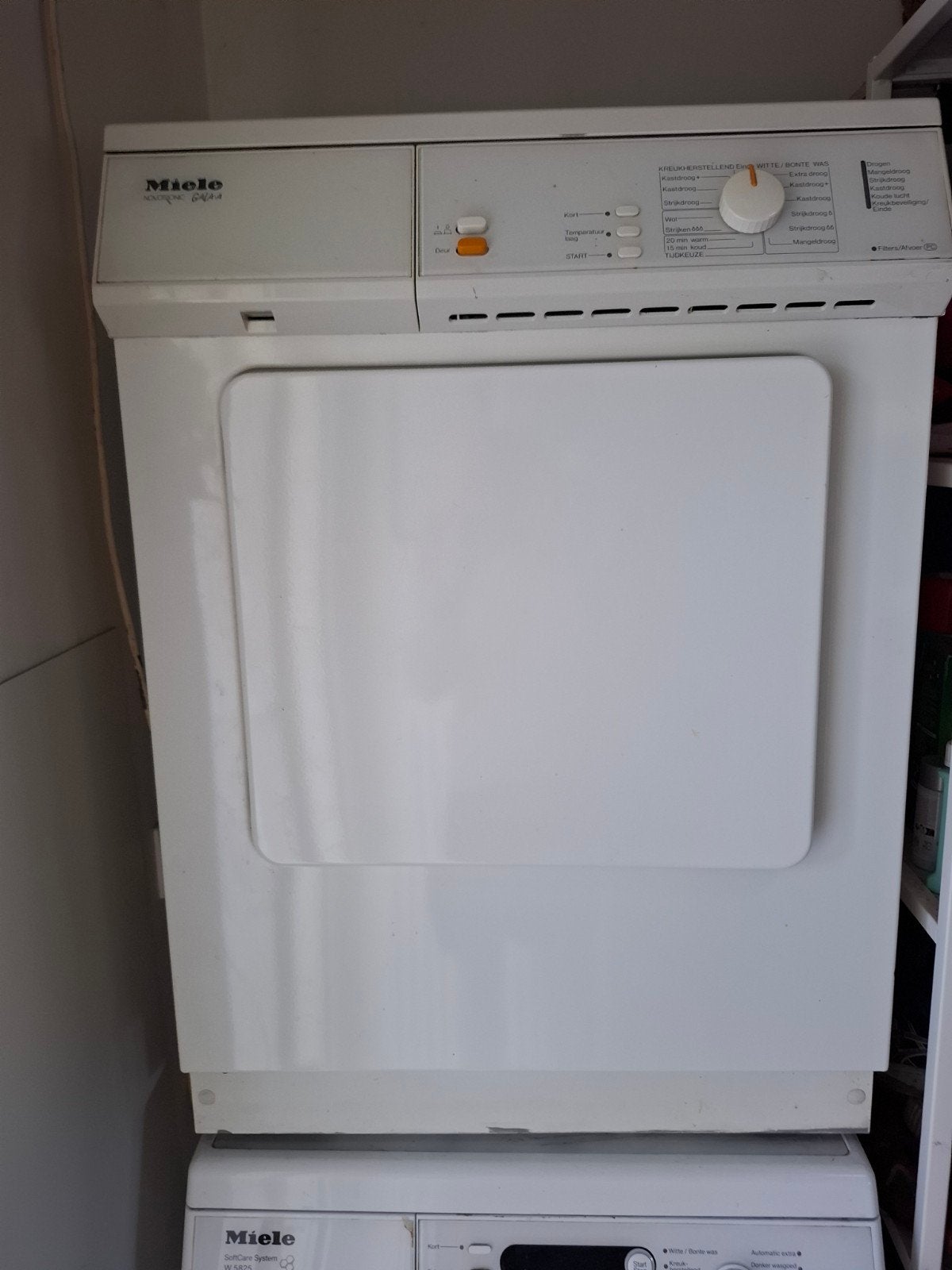 Miele droogtrommel, Ophalen, Gebruikt, Luchtafvoer, 4 tot 6 kg