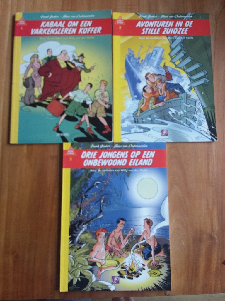 Bob evers, drie delen als stripboek, Boeken, Meerdere stripboeken, Ophalen of Verzenden, Gelezen