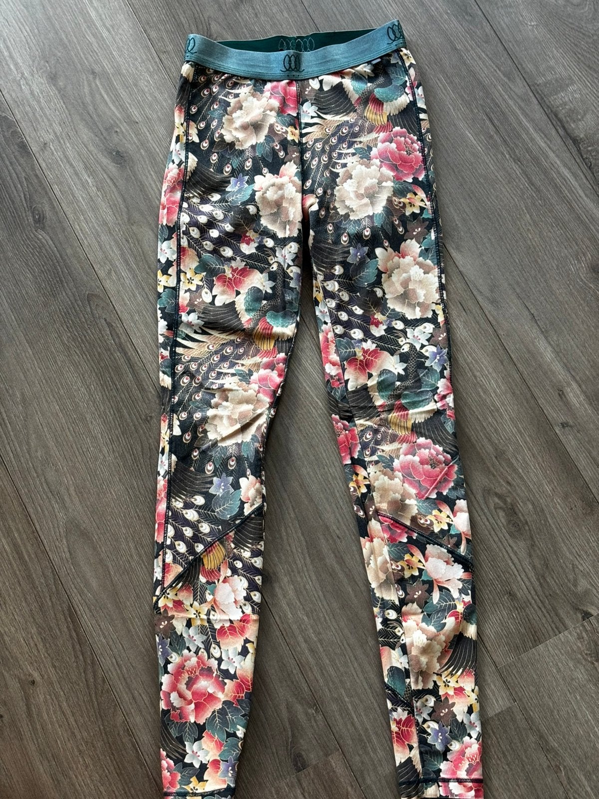 Zgan fleurige sportlegging, Rituals, maat S, Ophalen, Zo goed als nieuw, Maat 36 (S), Fitness of Aerobics