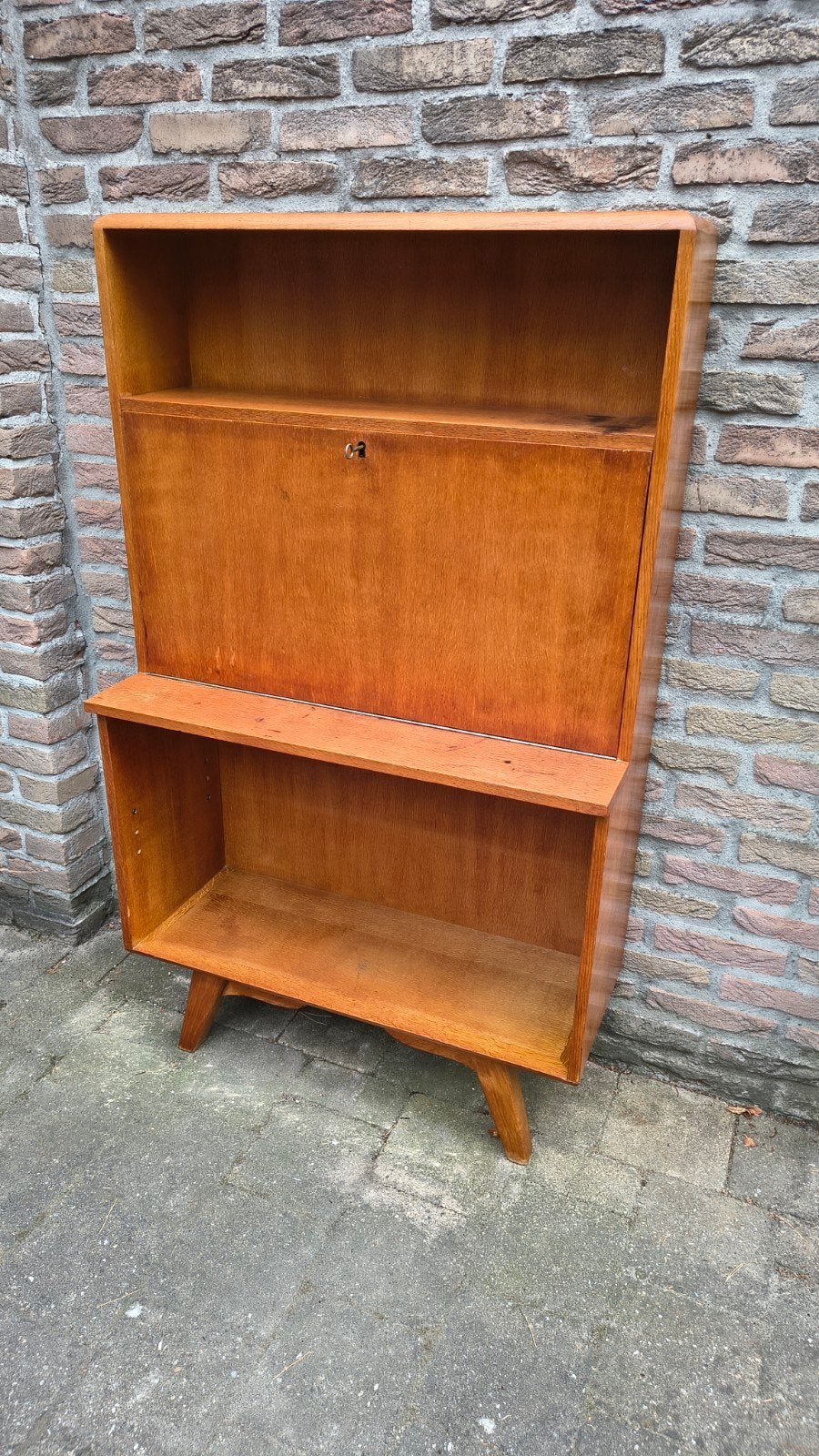 Vintage Secretaire Pastoe Stijl - Gebruikt, Ophalen, Gebruikt, Vintage, Pastoe stijl, Onbekend