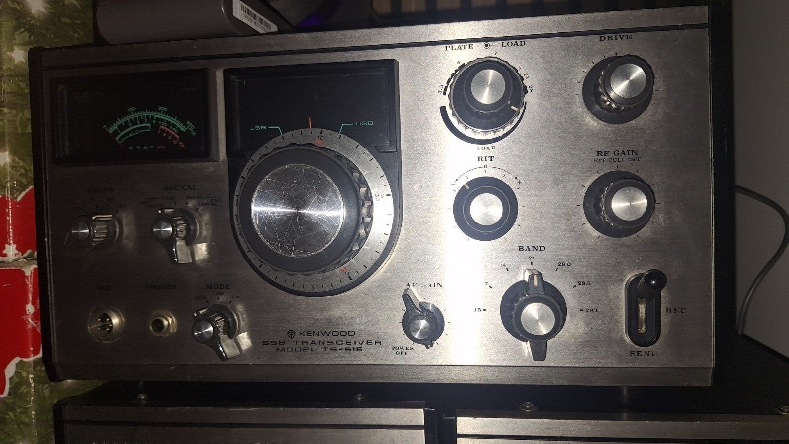 Kenwood TS-515 SSB Transceiver met VFO-5S en PS-515, Telecommunicatie, Ophalen of Verzenden