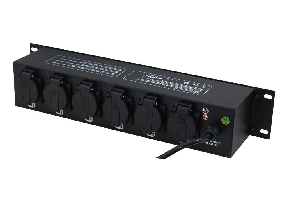EUROLITE Board 6-S with 6x Safety Plugs, Geluidgestuurd, ., Nieuw, Ophalen of Verzenden