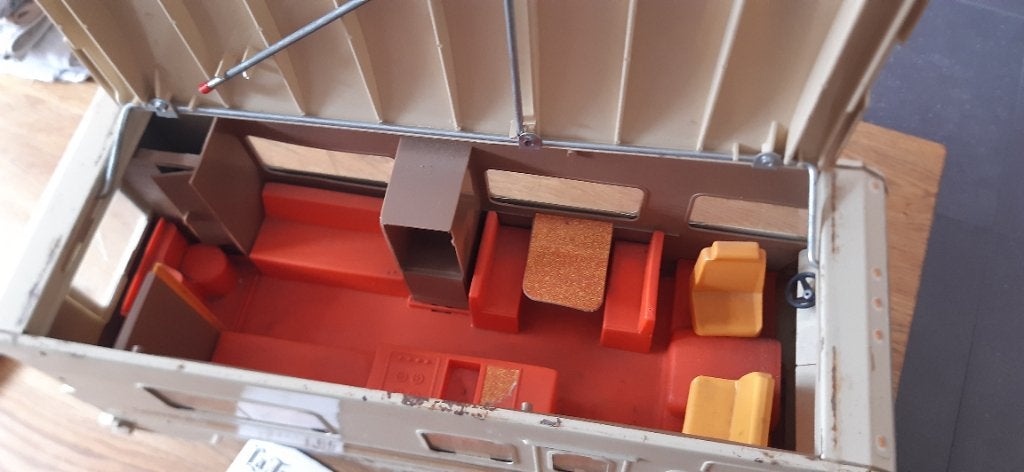 Tonka Winnebago camper, Ophalen, Gebruikt