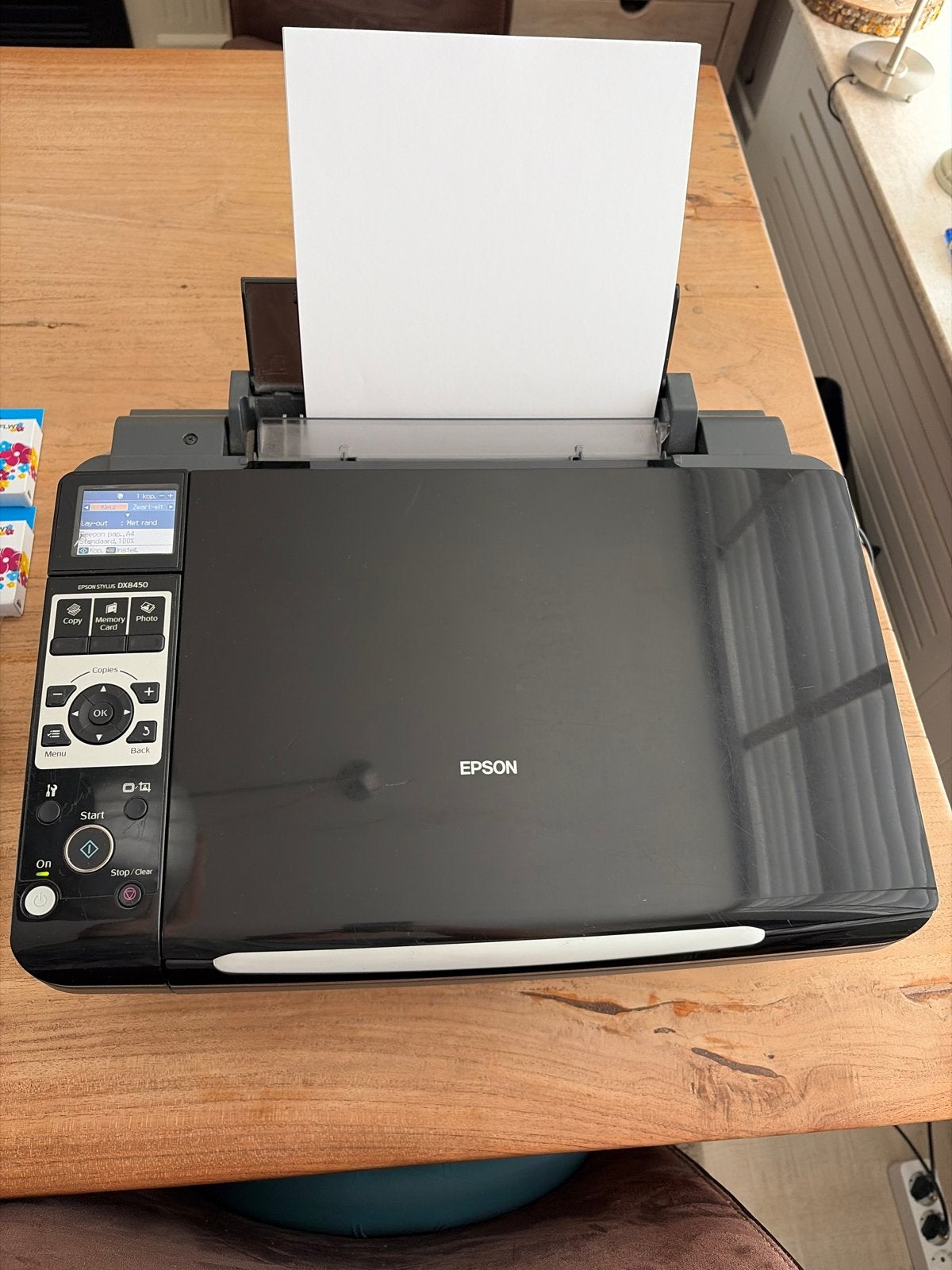 Epson Stylus DX8450 All-in-One Printer met Inktcartridges, Ophalen, Gebruikt, Inkjetprinter, All-in-one