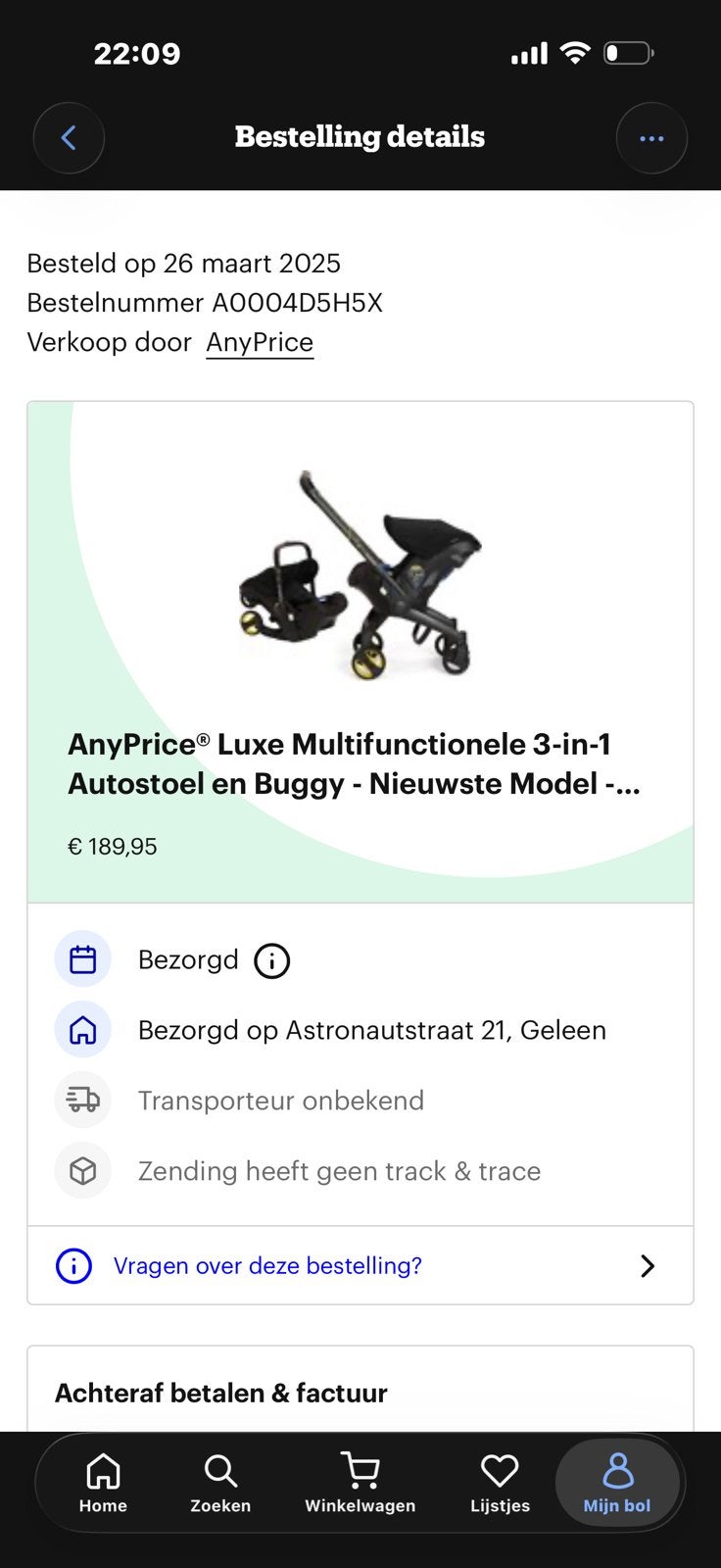 multifunctionele 3-in-1 kinderwagen incl autostoel en buggy., Ophalen of Verzenden, Zo goed als nieuw, Overige merken