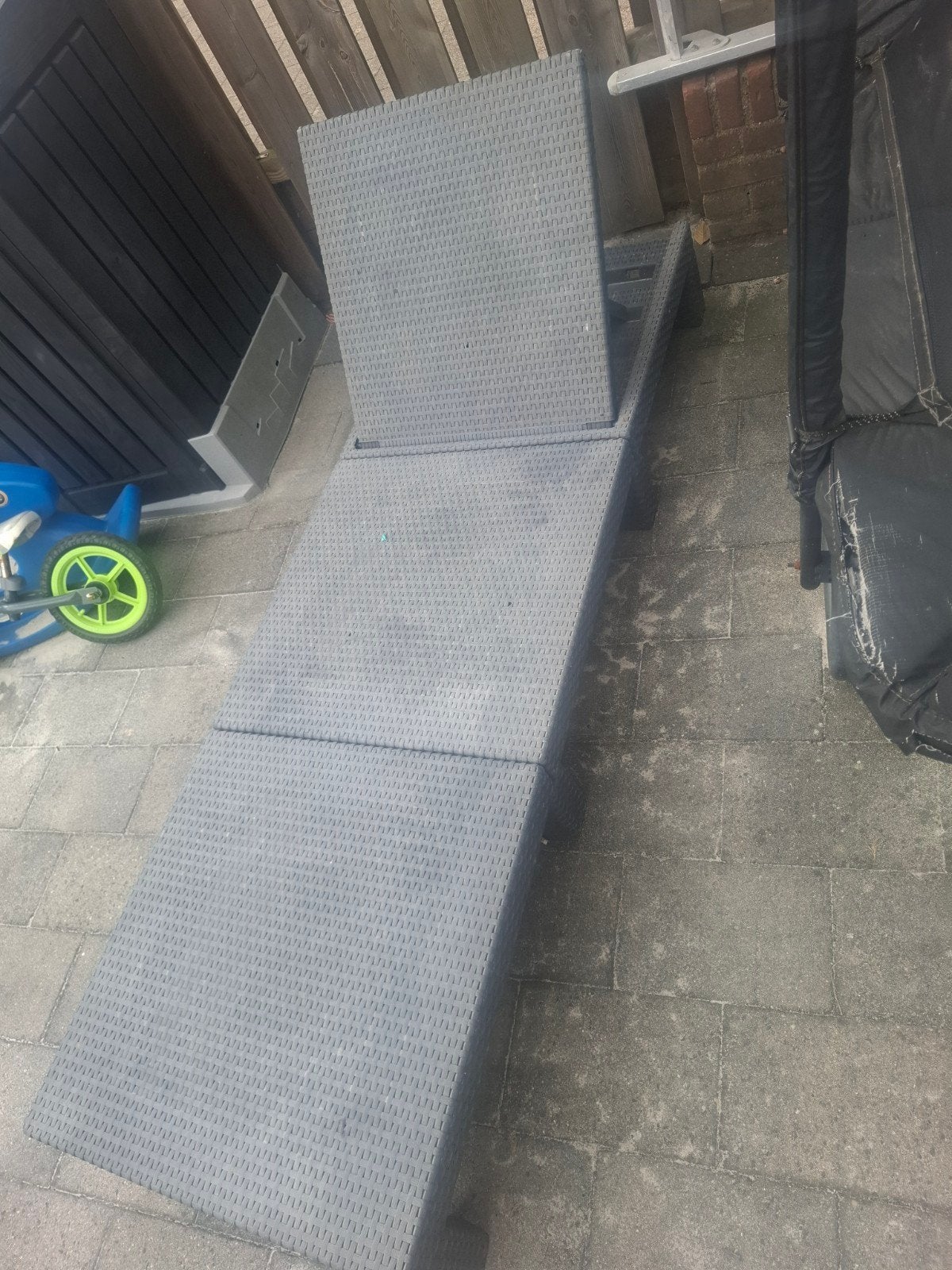 Ligbed tuin (gratis), Tuin en Terras, Ligbedden, Ophalen, Kunststof