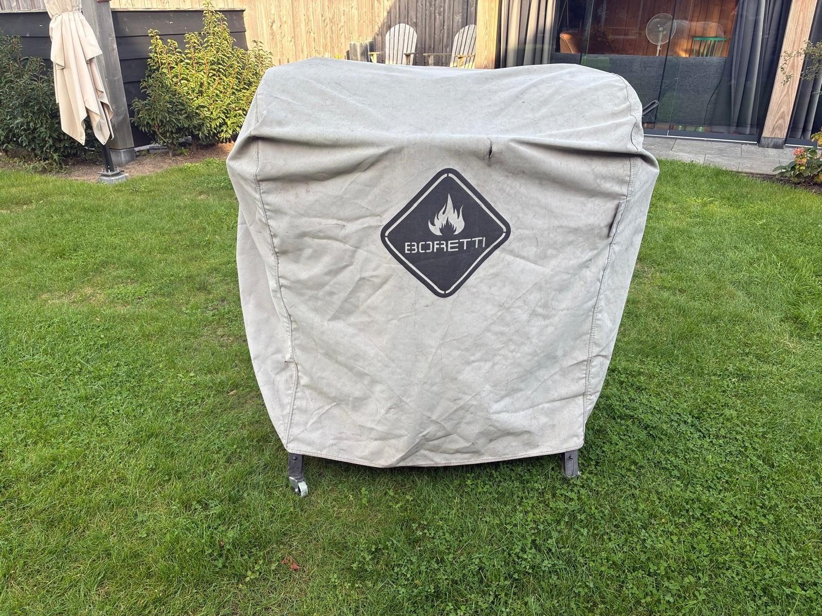 Boretti Barilo 2.0 barbecue met hoes en wieltjes, Ophalen, Gebruikt, Boretti, Met accessoires