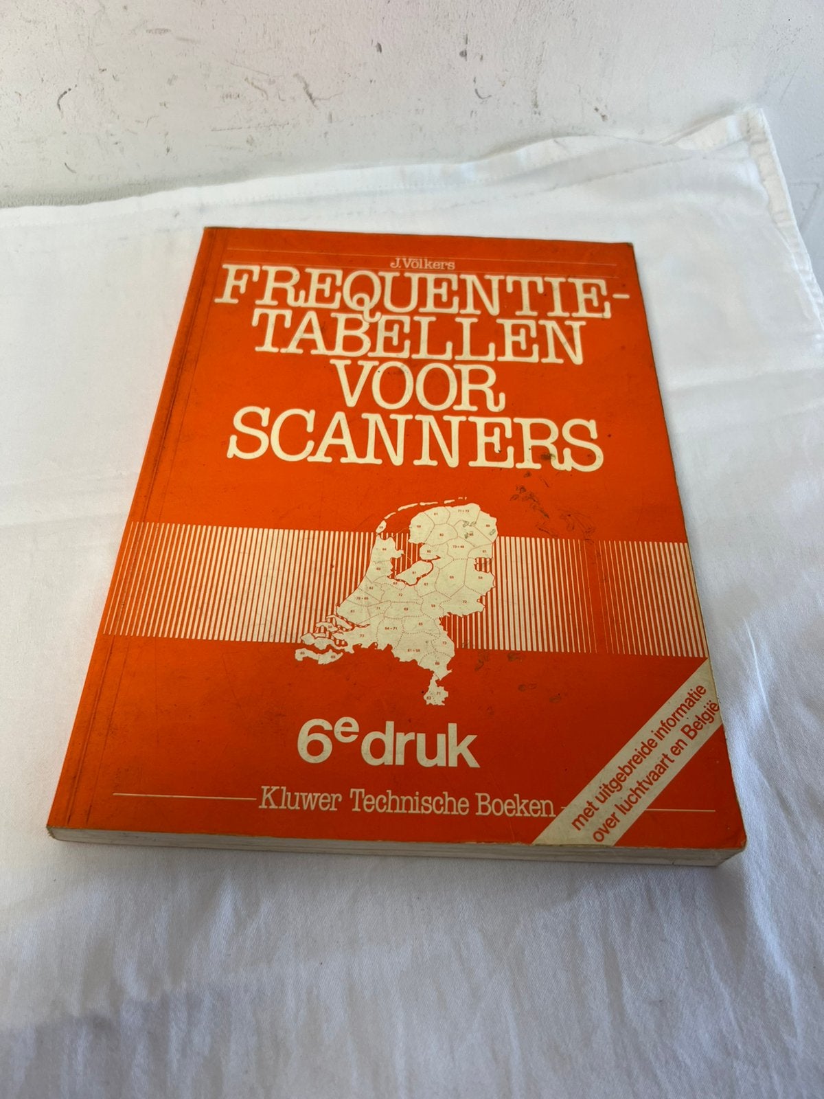 Te Koop : J.Völkers - Frequentie Tabellen Scanners 6e Druk, Ophalen of Verzenden, Gelezen