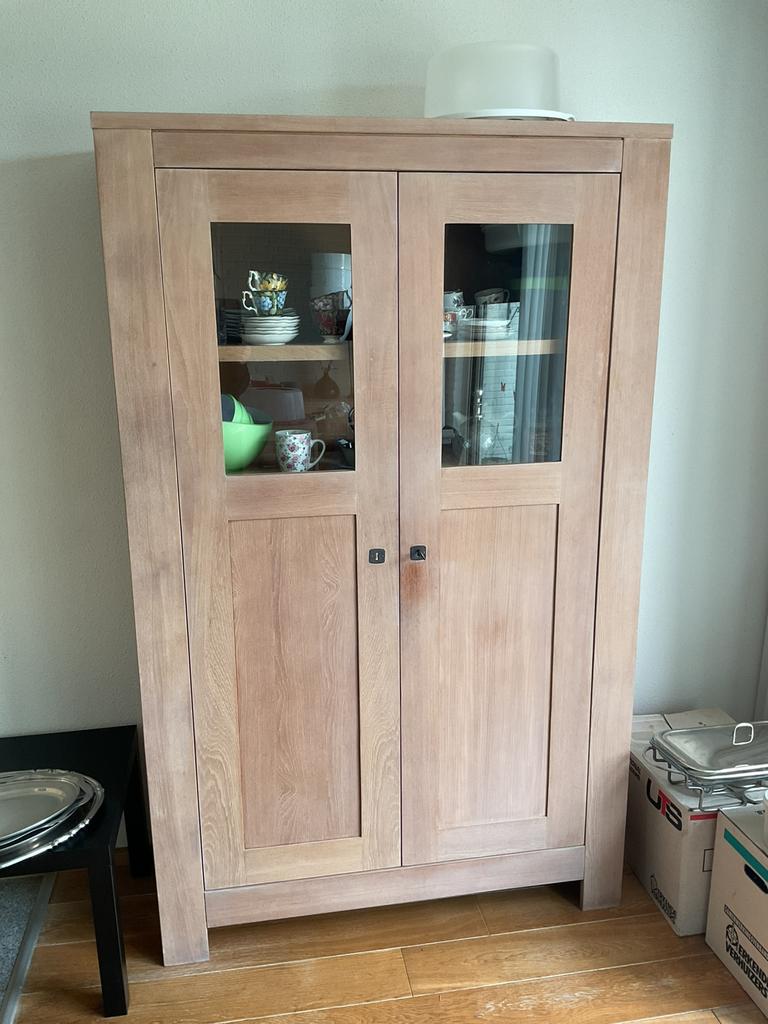 Houten buffetkast, Huis en Inrichting, Ophalen, Zo goed als nieuw, 25 tot 50 cm, 150 tot 200 cm