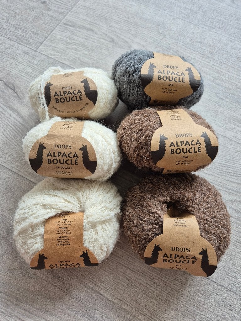 Drops Alpaca Silk - 6 stuks, Ophalen of Verzenden, Nieuw, Haken, Wol of Garen