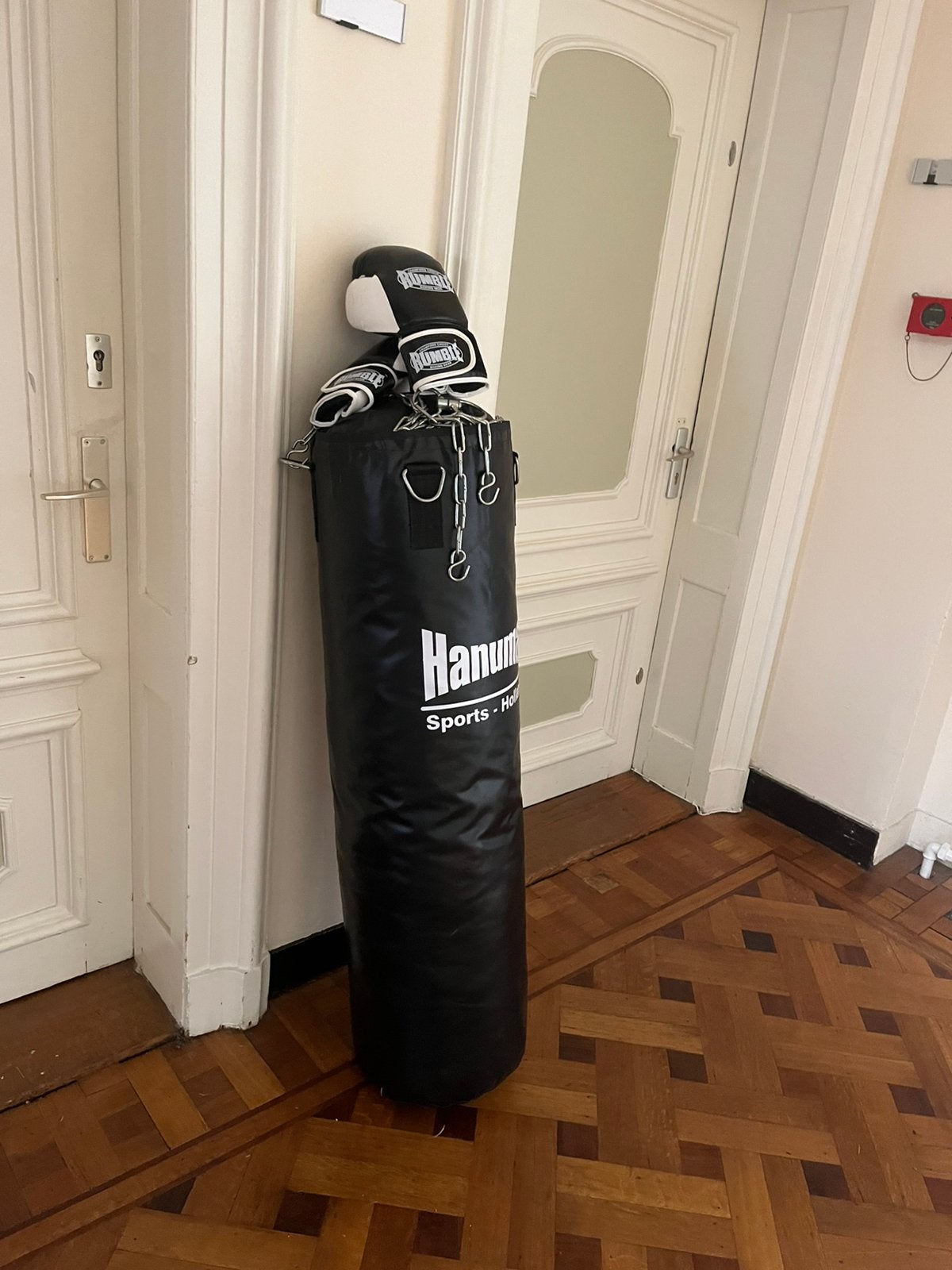 Bokszak incl Rumble handschoenen, Sport en Fitness, Boksen, Ophalen, Zo goed als nieuw, Bokszak