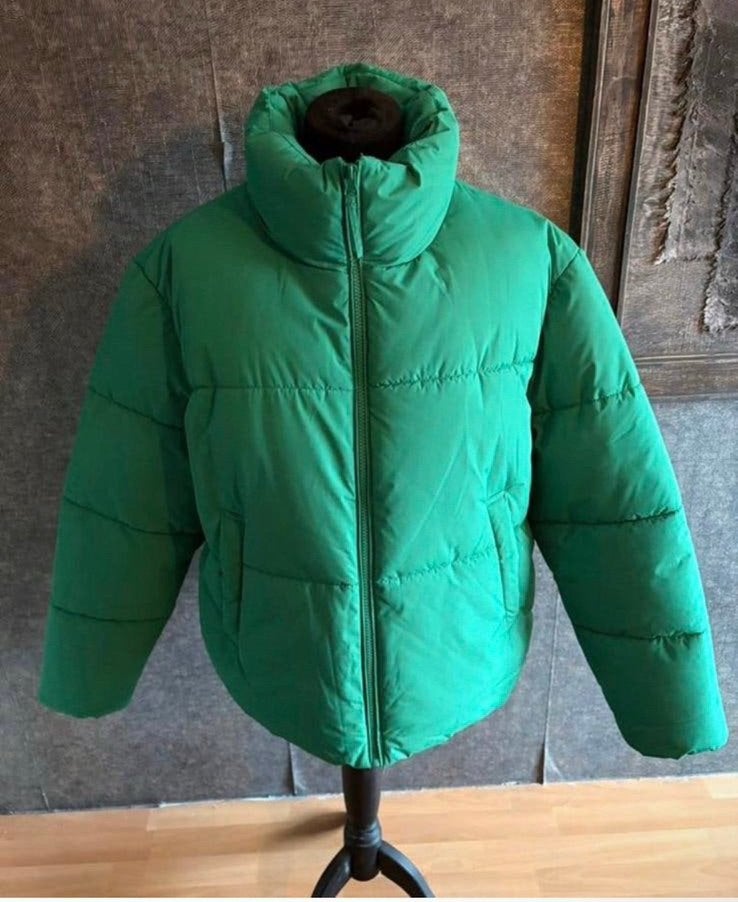Clockhouse appeltjesgroene puffer winterjad mt 44 NIEUW, Ophalen of Verzenden, Nieuw, Maat 42/44 (L), Groen