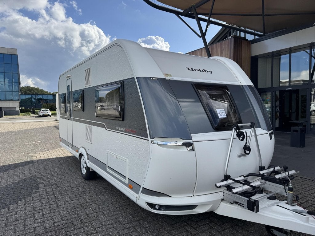 Hobby De Luxe Edition 495 UL 2018 MOVER + 240 TENT!!!, Standaardzit, Hobby, 2 aparte bedden, Bedrijf