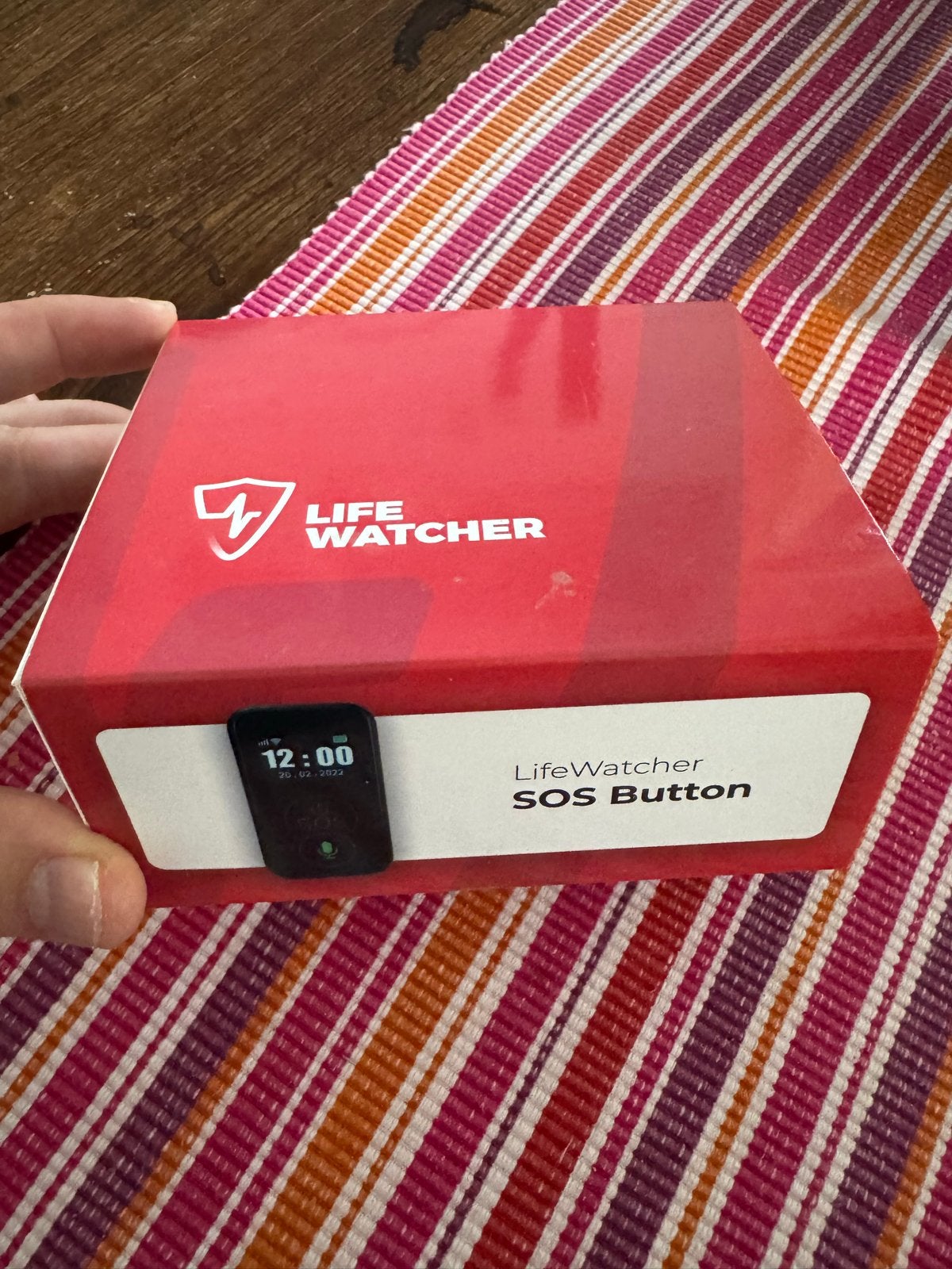 LifeWatcher SOS Button - gebruikt in doos, Ophalen of Verzenden, Zo goed als nieuw, Overige accessoires