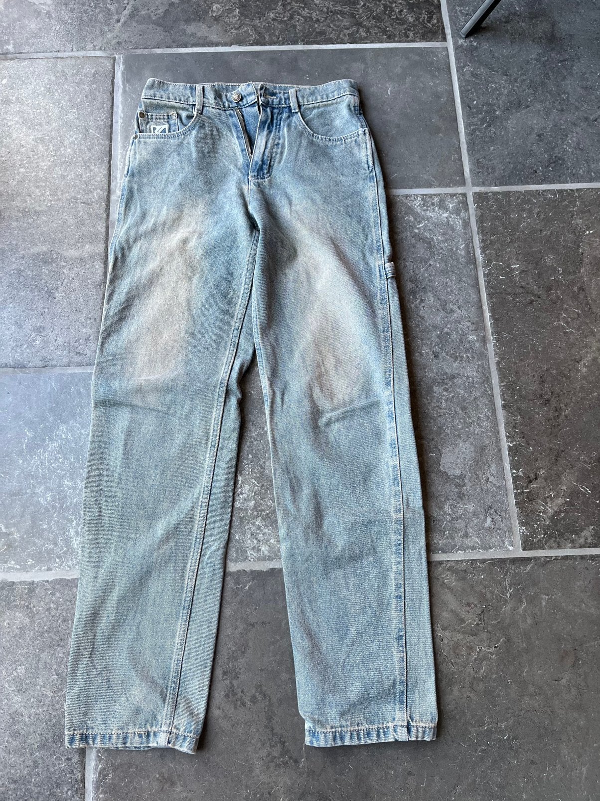 Karl Kani Spijkerbroek, Ophalen, Zo goed als nieuw, Blauw, W32 (confectie 46) of kleiner