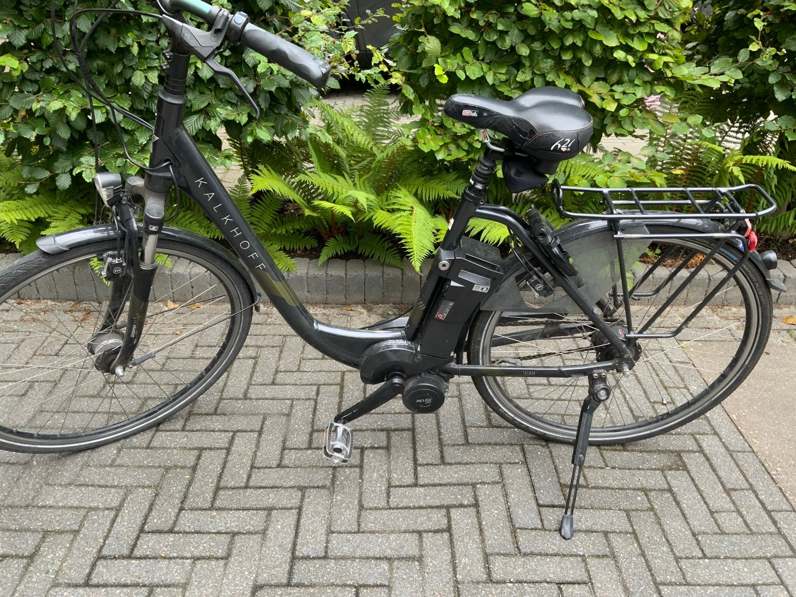 Kalkhoff Tasman elektrische fiets - defect, Gebruikt, 47 tot 51 cm, 50 km per accu of meer, Ophalen