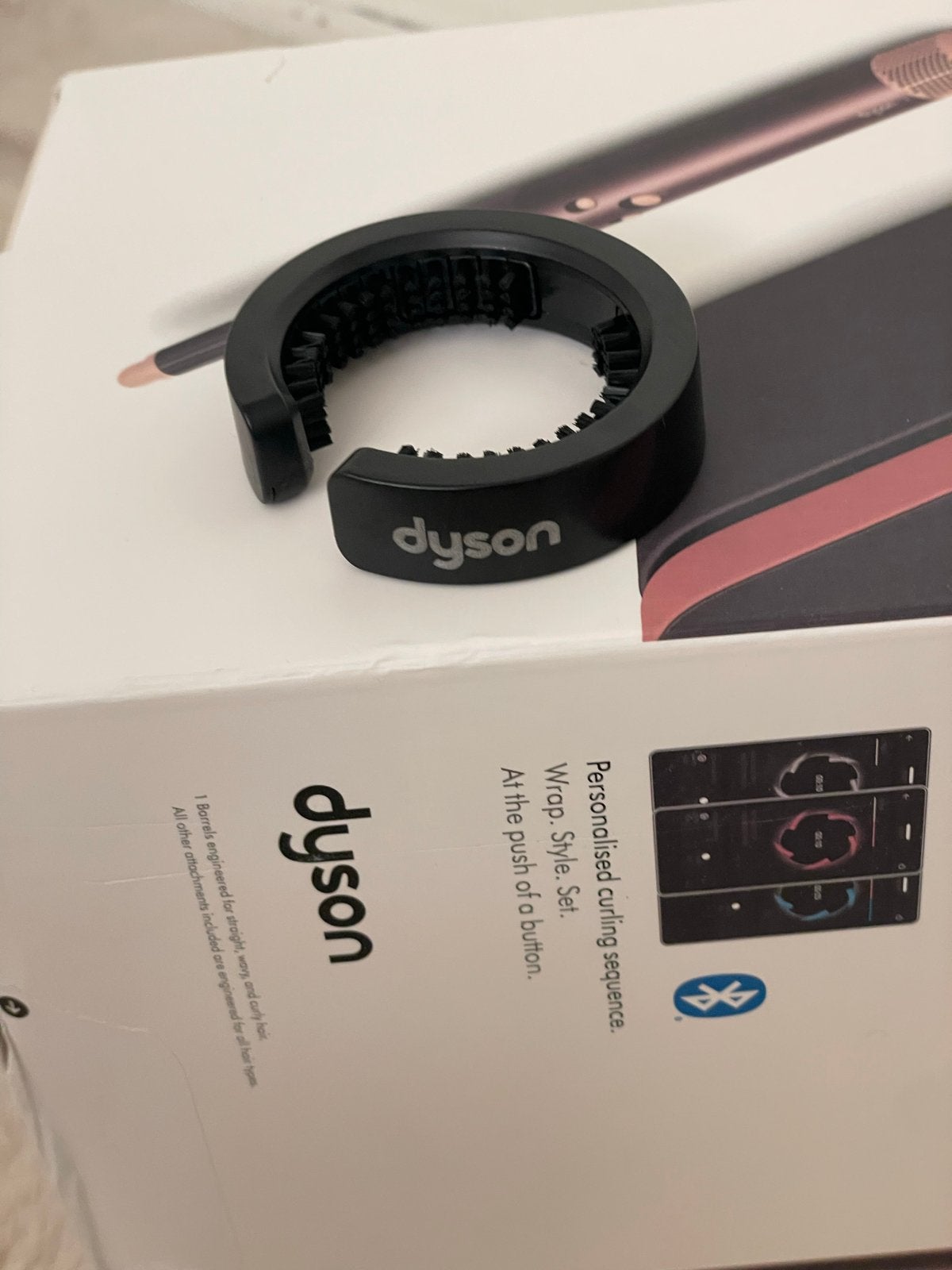 Dyson Airwrap opzetstuk voor krullen, Ophalen of Verzenden, Zo goed als nieuw, Krultang of Stijltang