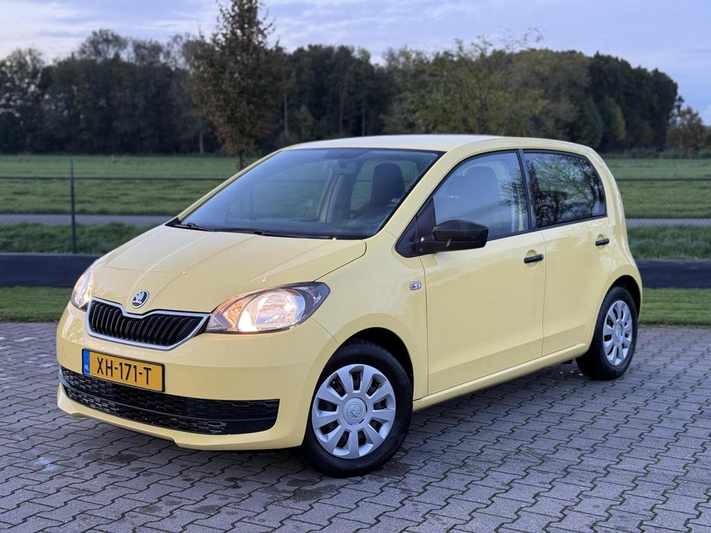 Skoda Citigo 1.0 Greentech Active NL auto, lage km nette sta, Voorwielaandrijving, Stof, Gebruikt, Handgeschakeld