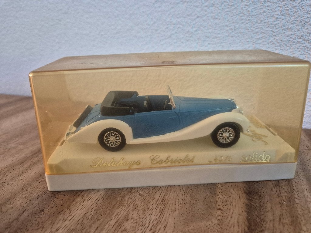 Solido 1:43 #4078 Delahaye cabriolet, Solido, Auto, Solido, Ophalen of Verzenden