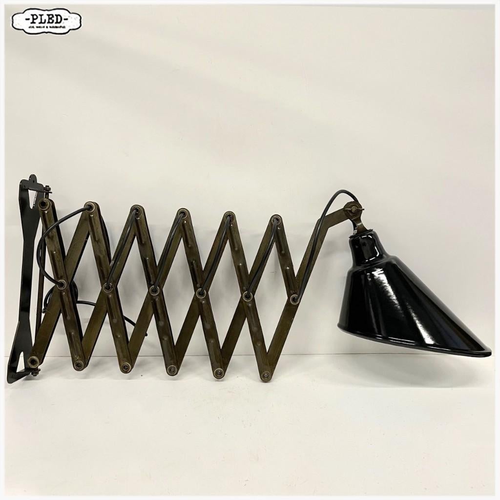Karakteristieke, grote schaarlamp - 2 meter - nieuw, Bauhaus, Nieuw, Ophalen of Verzenden, Nb