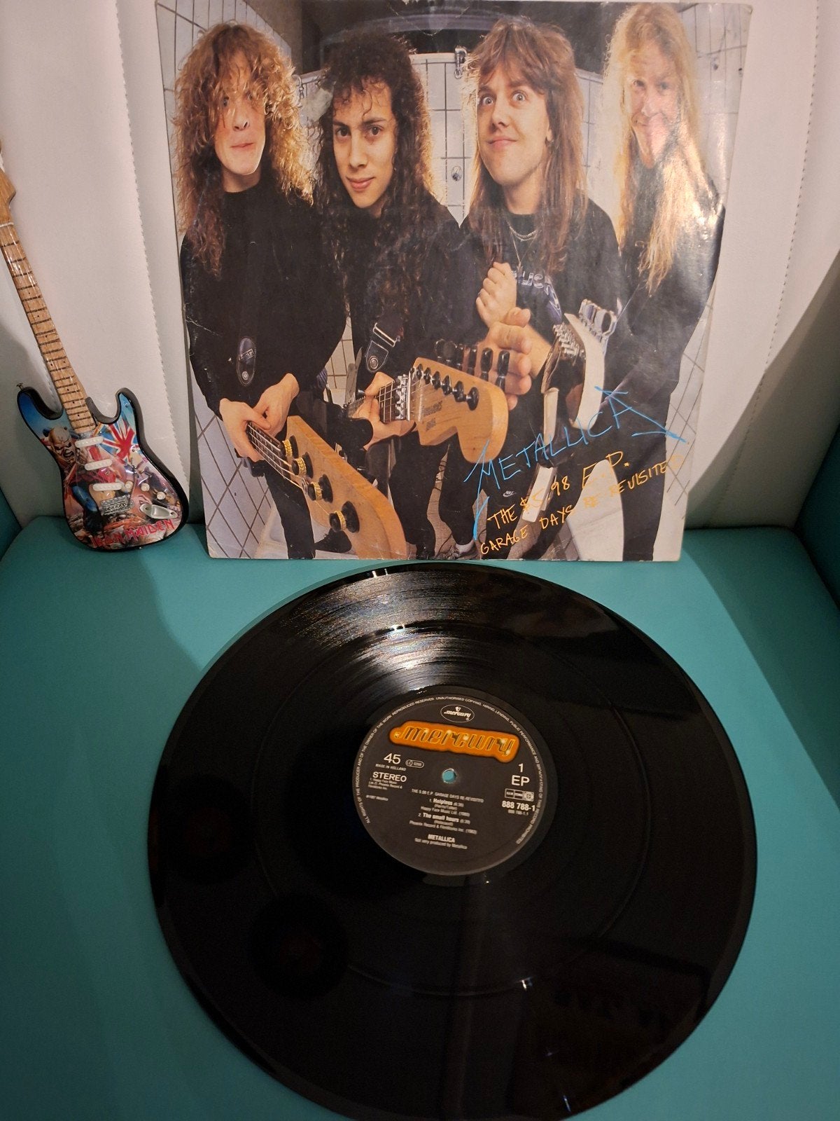 Metallica - The $5.98 E.P. - Garage Days Re-Revisited 1987, Cd's en Dvd's, Vinyl | Rock, Gebruikt, Hard Rock, Beschermende buitenhoes