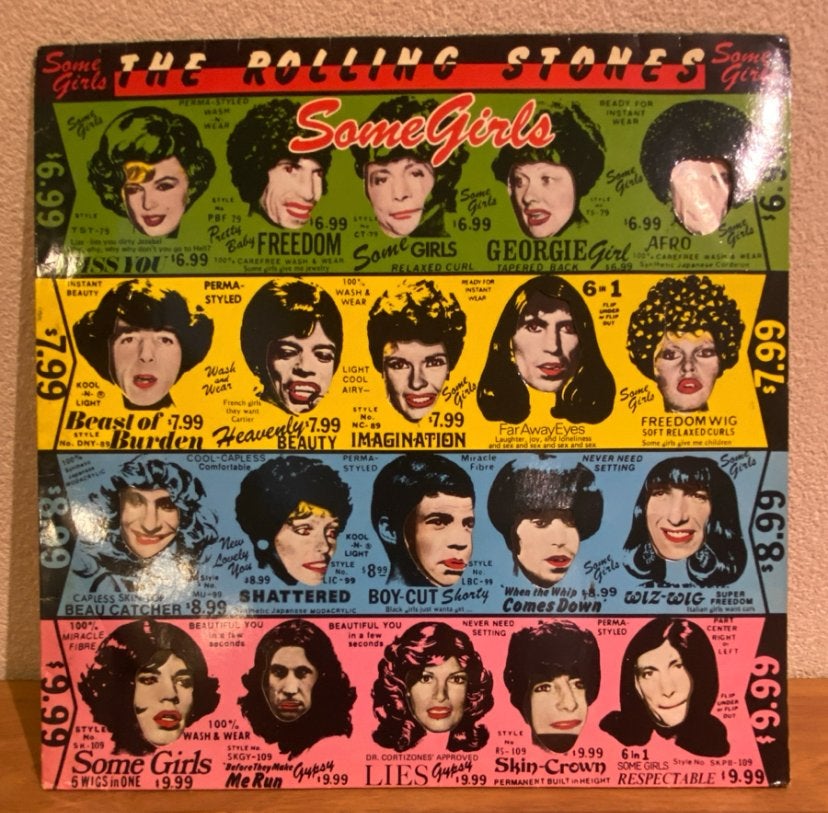 The Rolling Stones - Some Girls LP (1978), Cd's en Dvd's, LP, Rock, Gebruikt, Ophalen of Verzenden