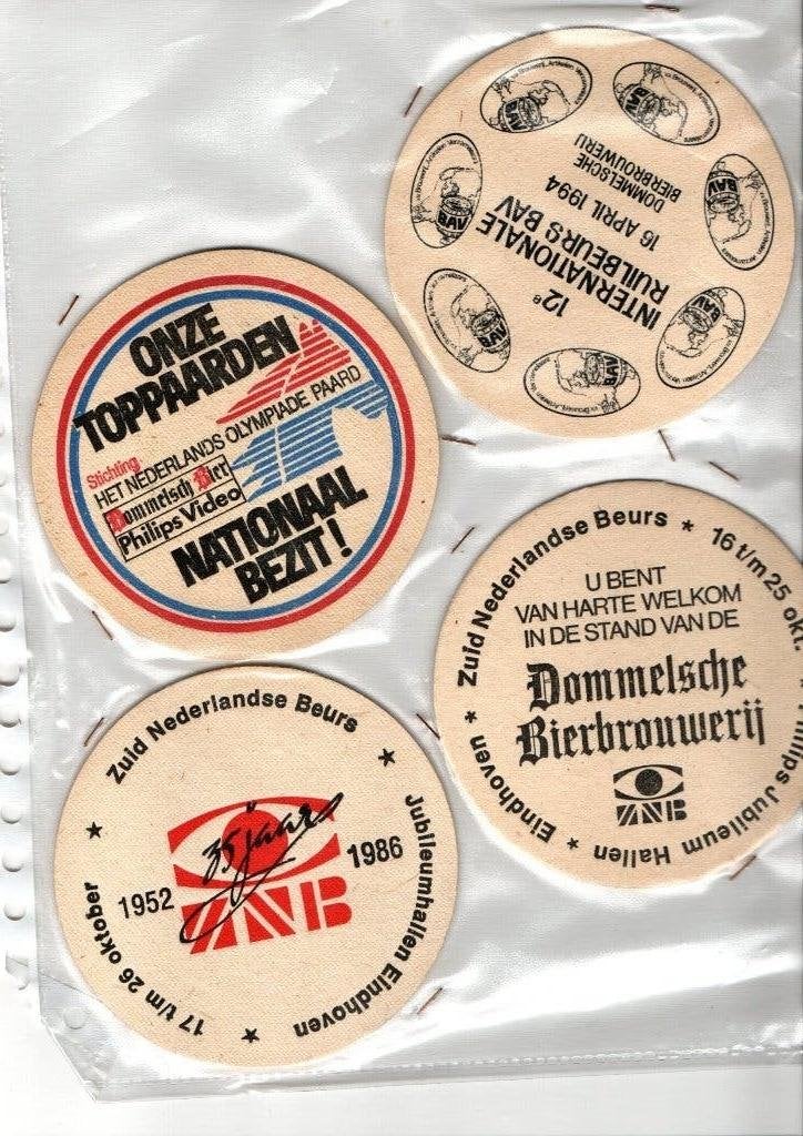 OUDE DOMMELSCH BIERVILTJES, Verzenden, Nieuw, Viltje(s), Overige merken