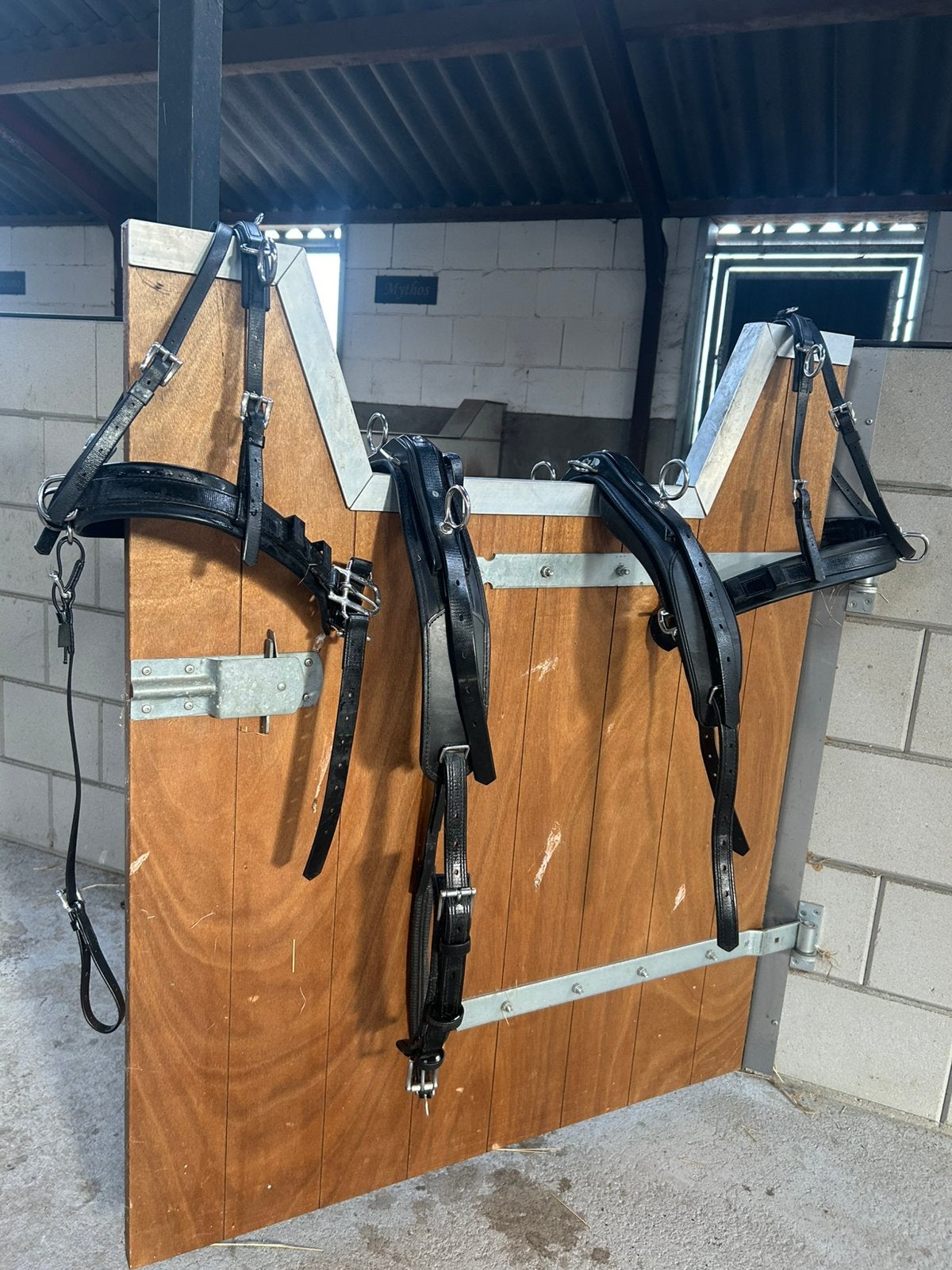 Zilco SL Mini Shetland | tuig | 2-span | borsttuig |schoftje, Dieren en Toebehoren, Zo goed als nieuw, Borsttuig, Zilco, Mini