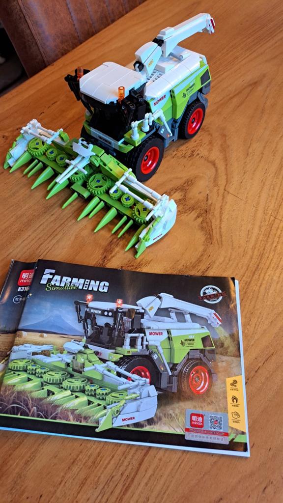 Bouwdoos Hakselaar Combine - Farming Simulator, Kinderen en Baby's, Speelgoed | Bouwstenen, Zo goed als nieuw, Overige merken