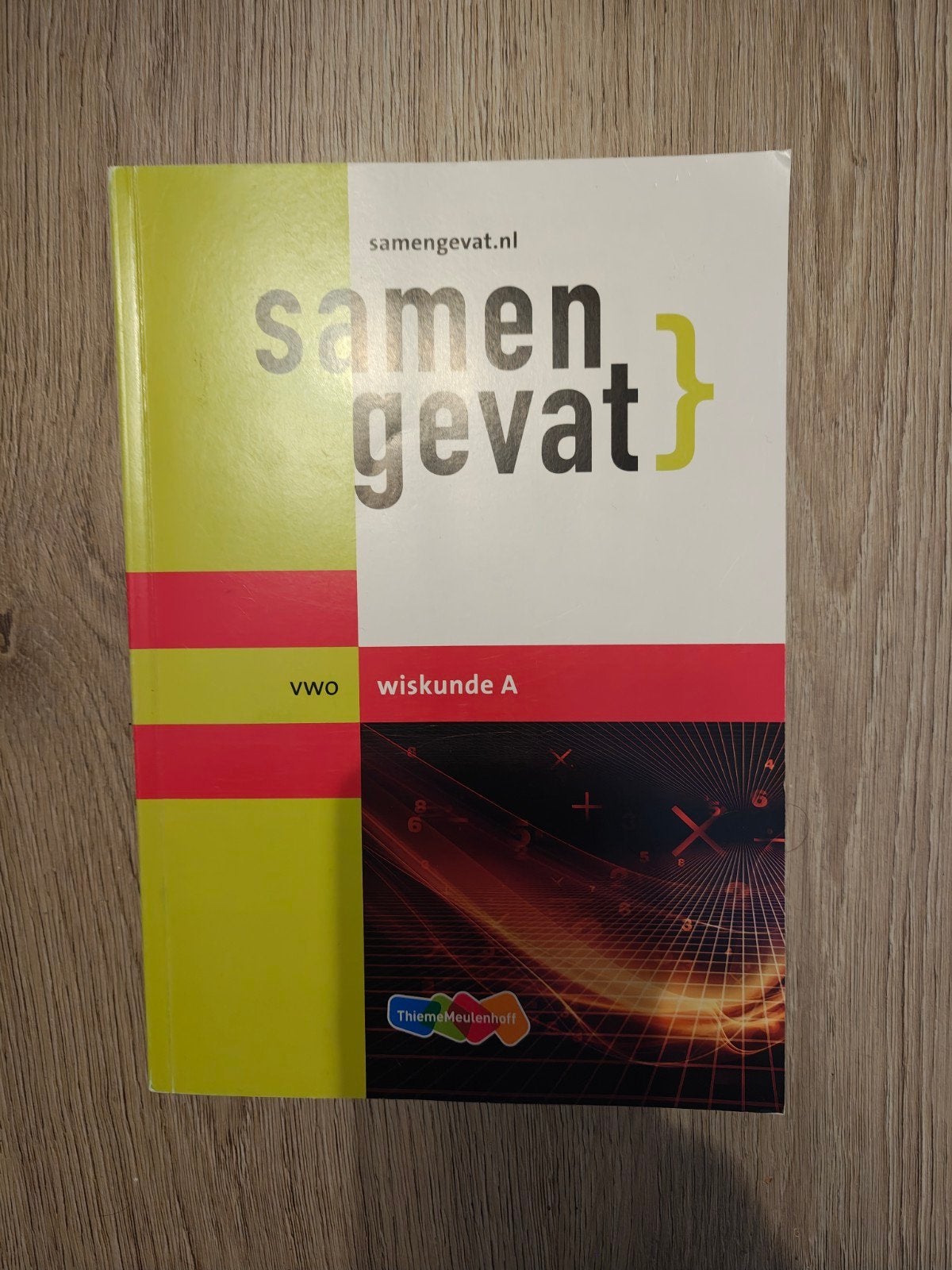 Samengevat VWO Wiskunde A - Thiemo Meulenhoff, Boeken, Schoolboeken, VWO, Wiskunde A, Zo goed als nieuw, Ophalen
