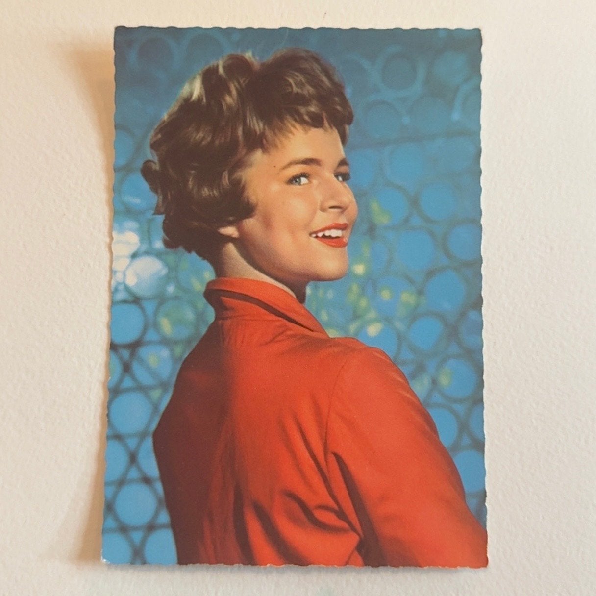 Conny Froboess Ansichtkaart - Duitse zangeres en actrice, Ophalen of Verzenden, 1940 tot 1960, Gelopen, Sterren en Beroemdheden