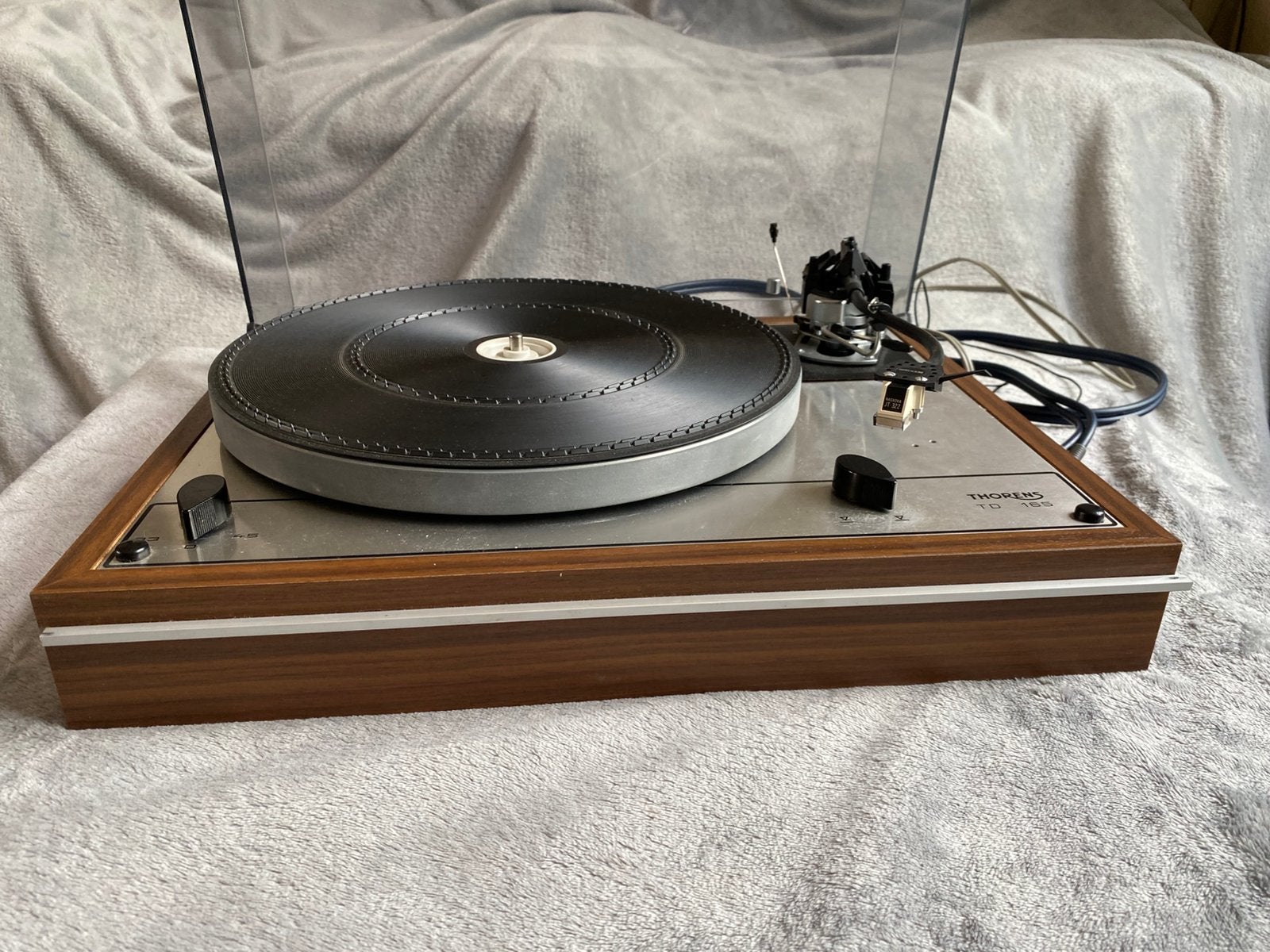 Thorens TD165 met SME series IIIs arm, Audio, Tv en Foto, Platenspelers, Ophalen, Zo goed als nieuw, Thorens