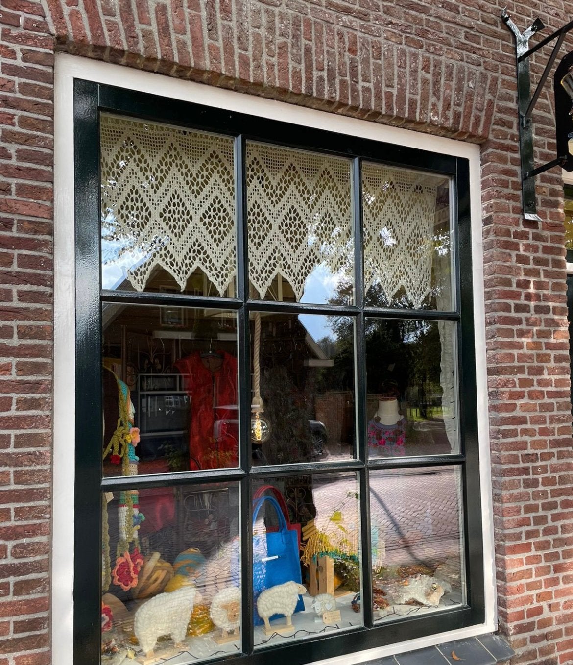 Gehaakte gordijntjes, Ophalen of Verzenden, Nieuw, Overige typen, Katoen