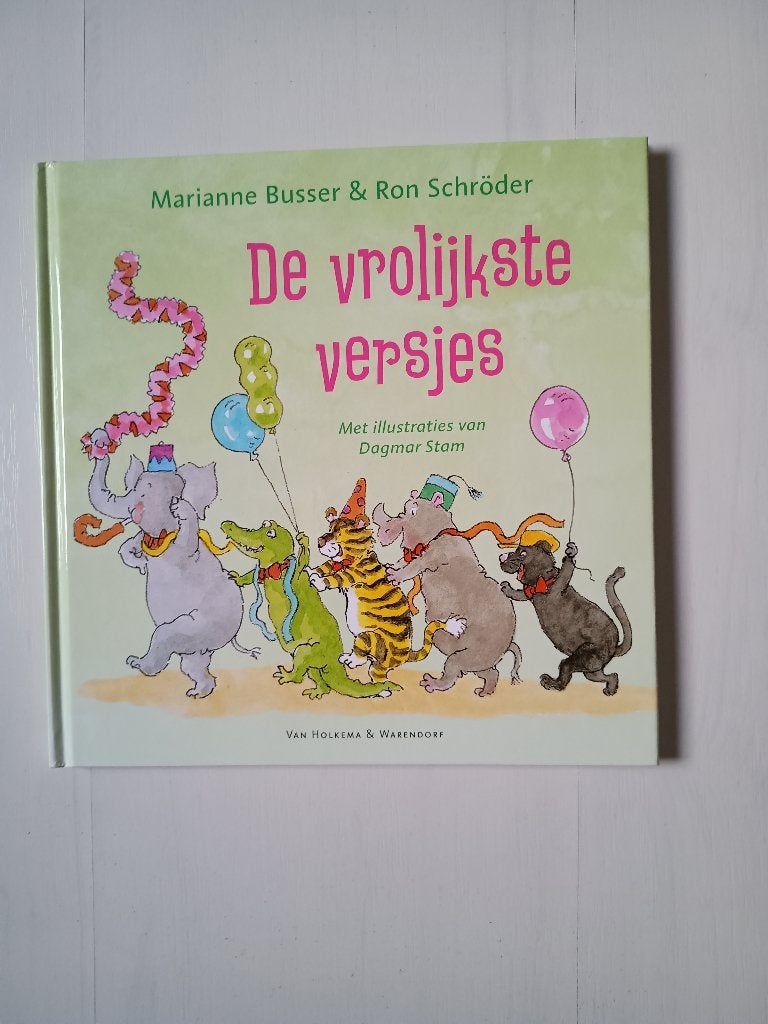 M. Busser en R. Schroder : De vrolijkste versjes, nieuw, Ophalen of Verzenden, Nieuw, Fictie algemeen, Voorleesboek
