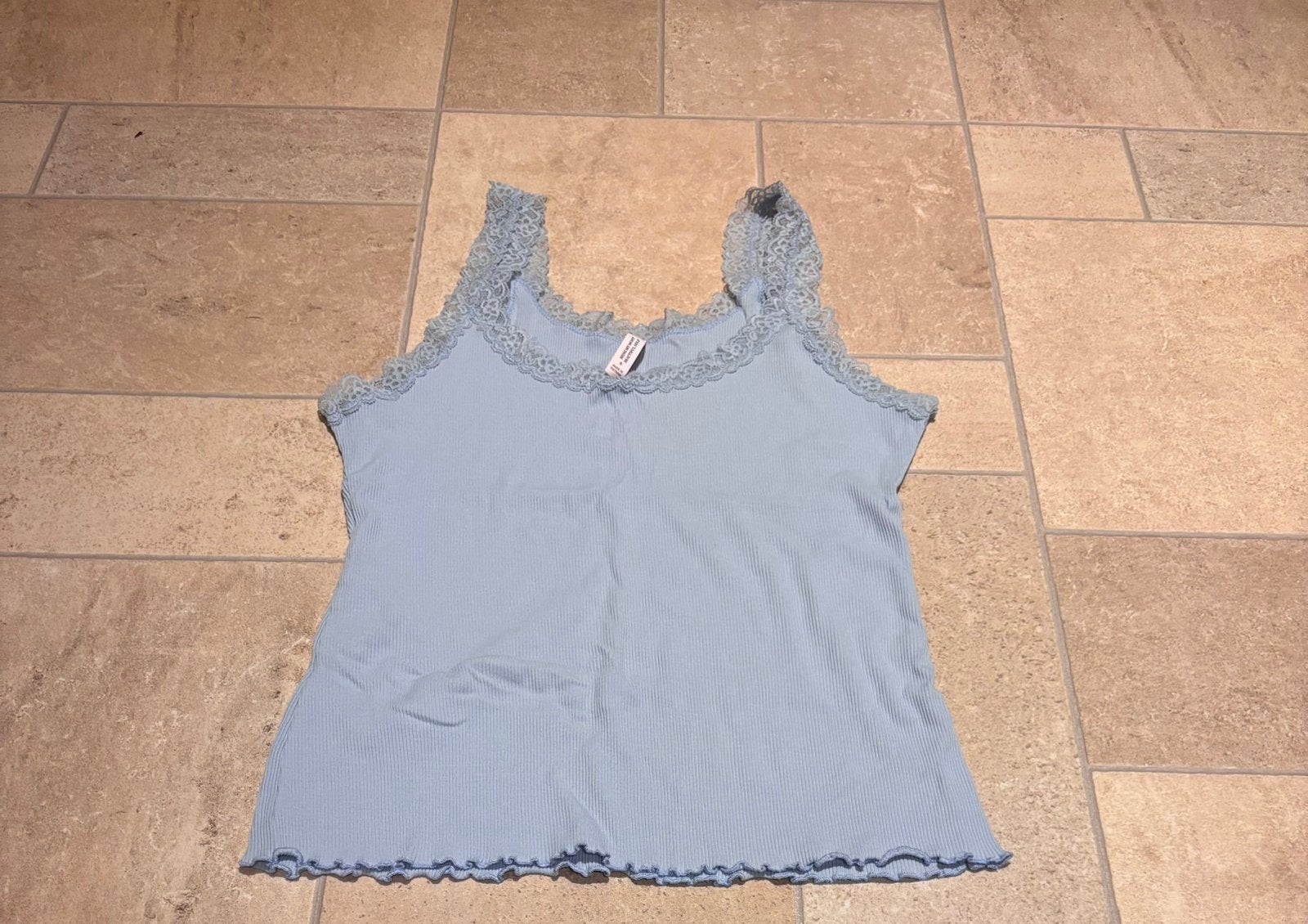 Hunkemöller nacht topje maat s, Mi, Blauw, Zo goed als nieuw, Mi
