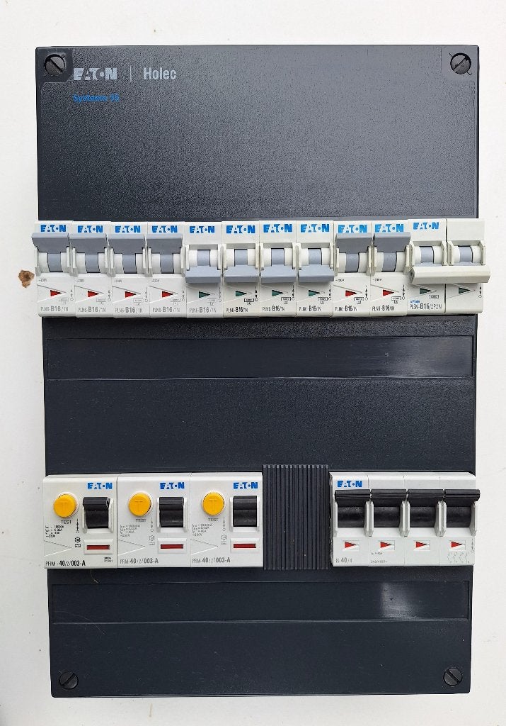 Eaton Holec Fornuisgroep groepenkast meterkast stoppenkast, Ophalen of Verzenden, Gebruikt, Eaton, Overige typen