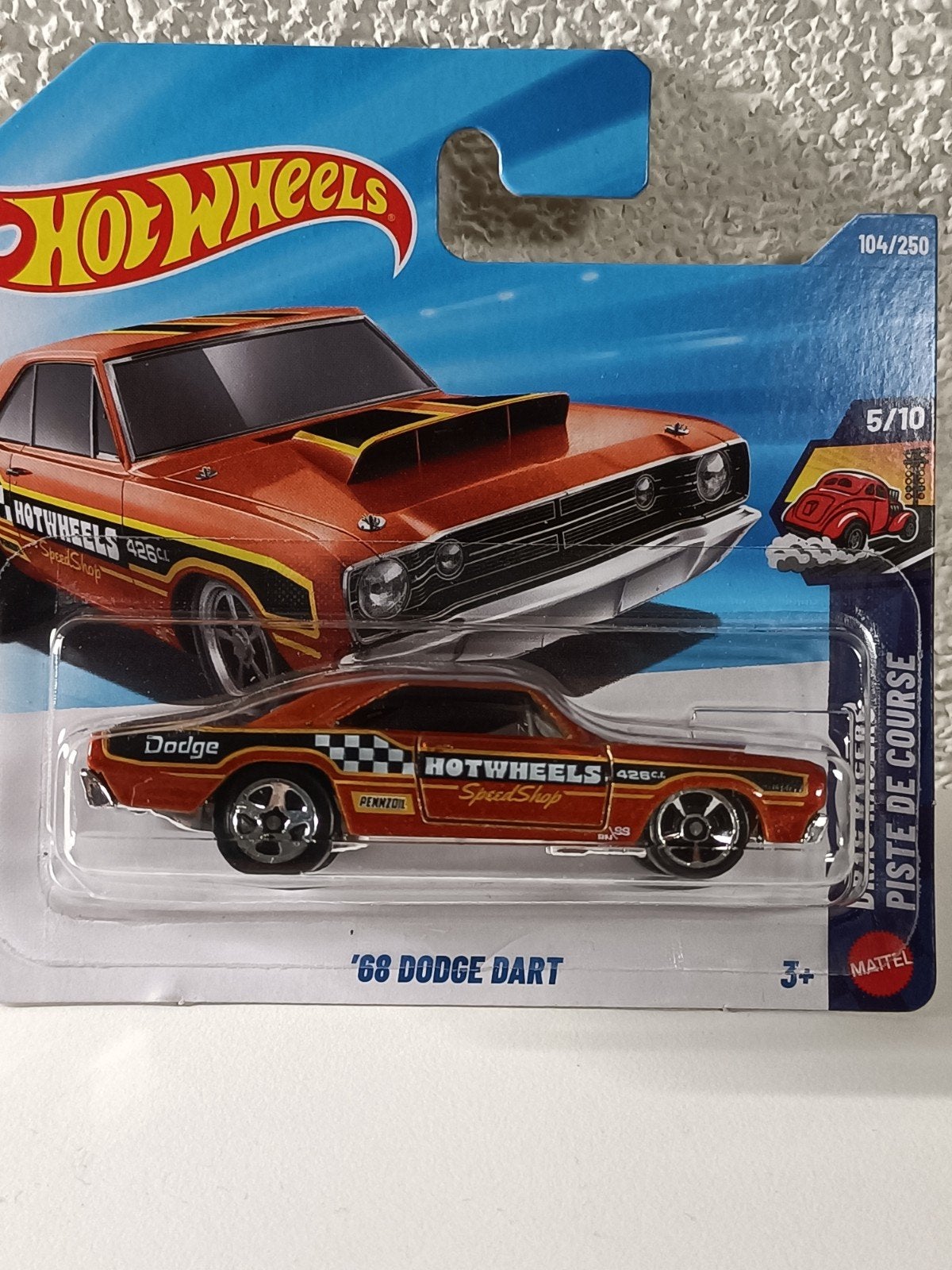 Hot Wheels '68 Dodge Dart - Nieuw in verpakking, Ophalen of Verzenden, Nieuw